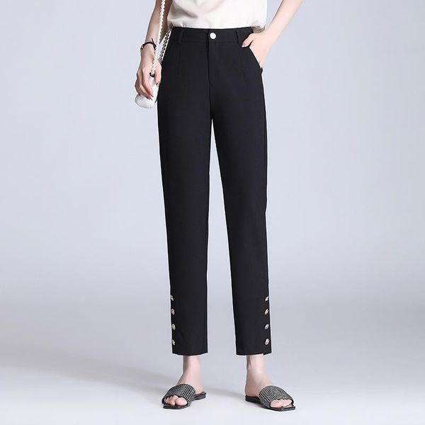 women's pants & capris black suit womens 2021 summer high waisted plus size 5xl buttons pencil office lady elegant fashion slim casual, Black;white
women's pants & capris black suit womens 2021 summer high waisted plus size 5xl buttons pencil office lady elegant fashion slim casual, Black;white