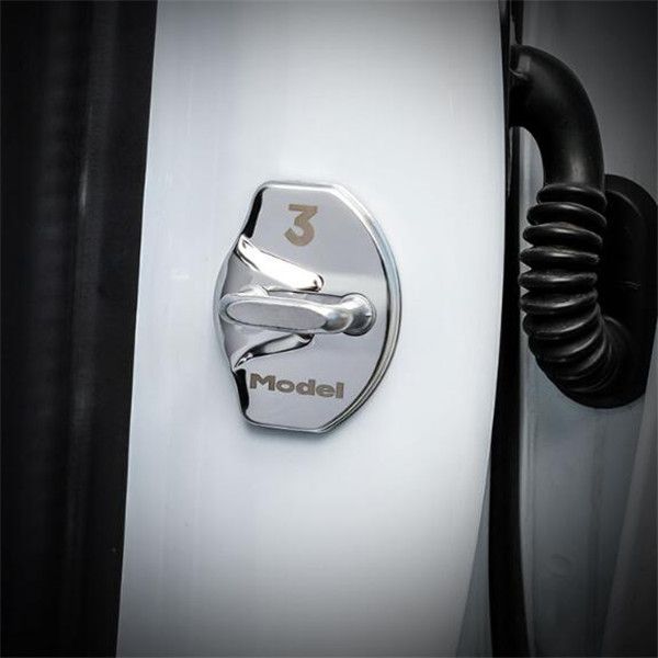 stainless steel 4pcs car door lock catch protection cover for tesla model 3 modely 2017-2021
stainless steel 4pcs car door lock catch protection cover for tesla model 3 modely 2017-2021