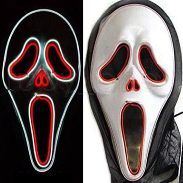 led luminous screaming ghost el wired glowing skull mask for halloween horror party costumes accessories creative scary mask 21x33cm
led luminous screaming ghost el wired glowing skull mask for halloween horror party costumes accessories creative scary mask 21x33cm