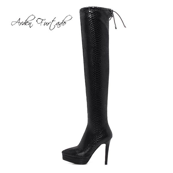 boots arden furtado fashion women's shoes pointed toe stilettos heels zipper elegant platform ladies over the knee, Black
boots arden furtado fashion women's shoes pointed toe stilettos heels zipper elegant platform ladies over the knee, Black