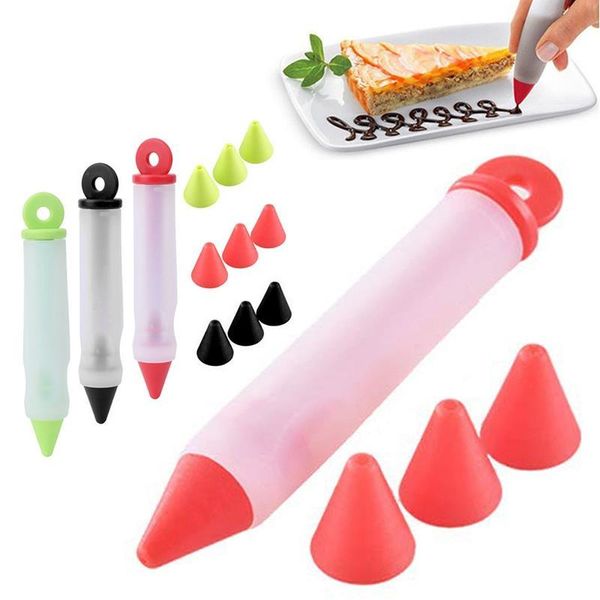 baking & pastry tools kapmore 4pcs/set cake decor silicone removable writing pen with 4pcs nozzle accessories
baking & pastry tools kapmore 4pcs/set cake decor silicone removable writing pen with 4pcs nozzle accessories