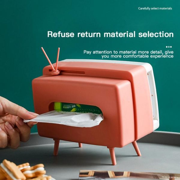 tissue boxes & napkins cute box storage multifunctional creative paper pumping phone holder dust-proof household tv shape 1 pc
tissue boxes & napkins cute box storage multifunctional creative paper pumping phone holder dust-proof household tv shape 1 pc