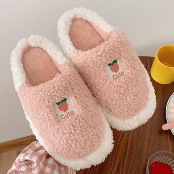cute pink peach girls house fuzzy slippers winter keep warm plush bedroom non-slip cotton shoes women fur ll961, Black
cute pink peach girls house fuzzy slippers winter keep warm plush bedroom non-slip cotton shoes women fur ll961, Black