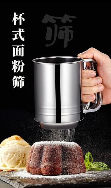 baking & pastry tools stainless steel cup powder sieve medium handheld filter sugar shaker products in currently
baking & pastry tools stainless steel cup powder sieve medium handheld filter sugar shaker products in currently