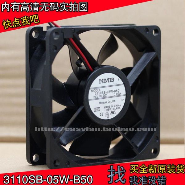 original nmb-mat 3110sb-05w-b50 8cm 24v inverter dual ball fan 80Ã80Ã25mm cooling cooler fans & coolings
original nmb-mat 3110sb-05w-b50 8cm 24v inverter dual ball fan 80Ã80Ã25mm cooling cooler fans & coolings