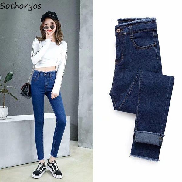 jeans women simple fashion casual all-match korean style streetwear womens plus size chic slim skinny high waist solid ulzzang women's, Blue
jeans women simple fashion casual all-match korean style streetwear womens plus size chic slim skinny high waist solid ulzzang women's, Blue
