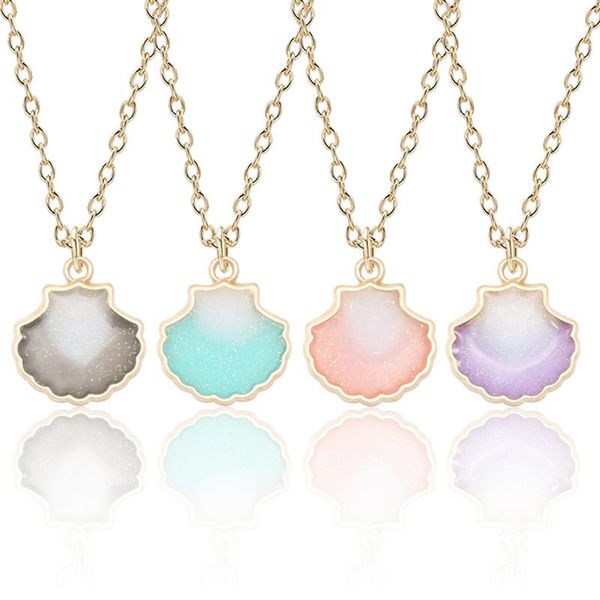 chains fashion creative marine wind color drop oil shell necklace personality girl metal trend jewelry student daily, Silver
chains fashion creative marine wind color drop oil shell necklace personality girl metal trend jewelry student daily, Silver