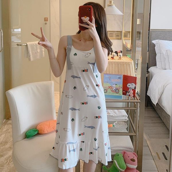 women's sleepwear summer vest nightdress cartoon nightgown female thin korean princess sweet nightwear home clothes sleeopwear, Black;red
women's sleepwear summer vest nightdress cartoon nightgown female thin korean princess sweet nightwear home clothes sleeopwear, Black;red
