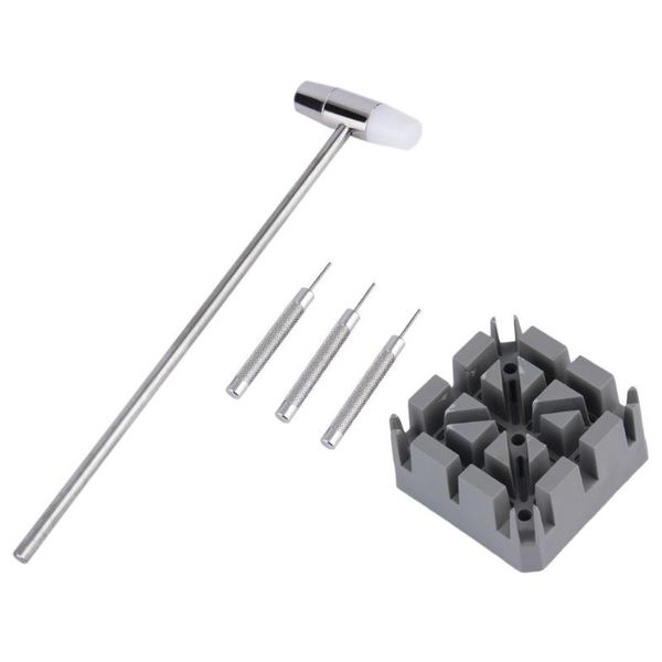 repair tools & kits 5pcs/set watch band link remover tool kit hammer punch pins strap holder#3
repair tools & kits 5pcs/set watch band link remover tool kit hammer punch pins strap holder#3