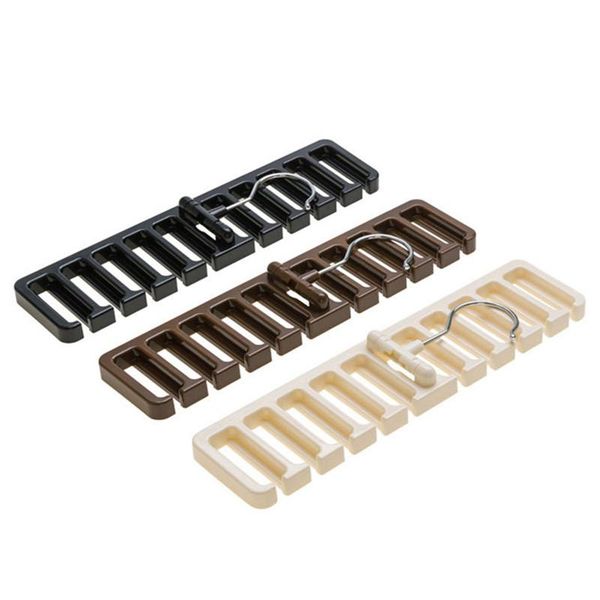 hangers & racks 1pcs/set plastic tie belt scarf rack organizer closet wardrobe space saver hanger with metal hook da black/brown/beige
hangers & racks 1pcs/set plastic tie belt scarf rack organizer closet wardrobe space saver hanger with metal hook da black/brown/beige