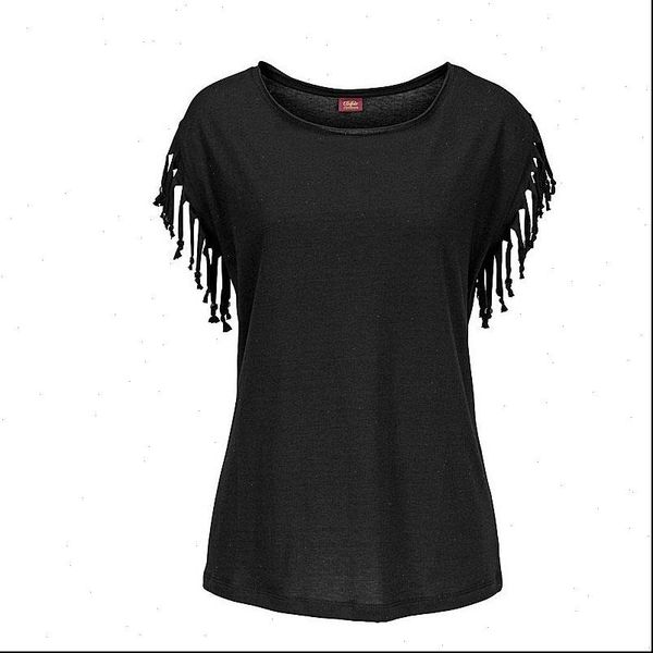 women t shirt wholesale casual stylish batwing sleeve o neck tassel khaqi green black three color tees s 5xl, White
women t shirt wholesale casual stylish batwing sleeve o neck tassel khaqi green black three color tees s 5xl, White