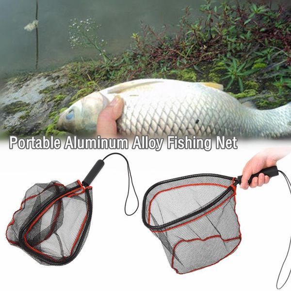 portable aluminium landing nets fishing dip net rubber handle brail gear accessories
portable aluminium landing nets fishing dip net rubber handle brail gear accessories