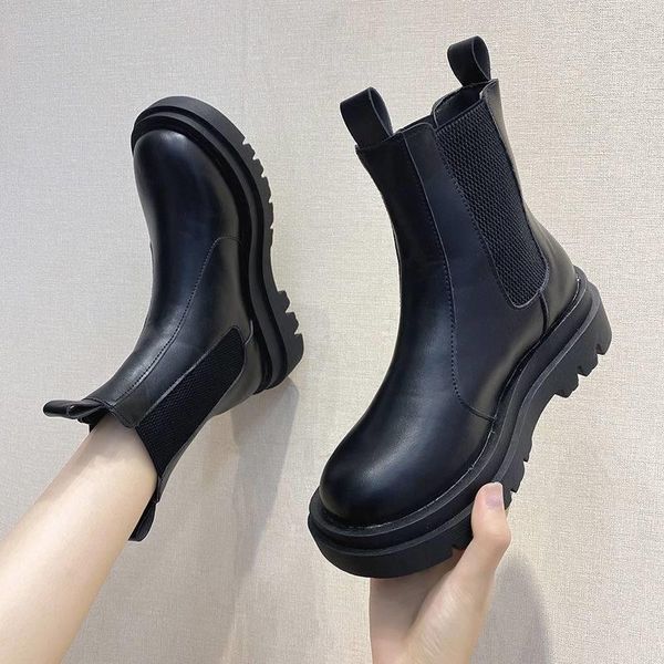 boots shoes women's 2021 black thin boots, fashionable short thick bottomed muffin handsome locomotive
boots shoes women's 2021 black thin boots, fashionable short thick bottomed muffin handsome locomotive