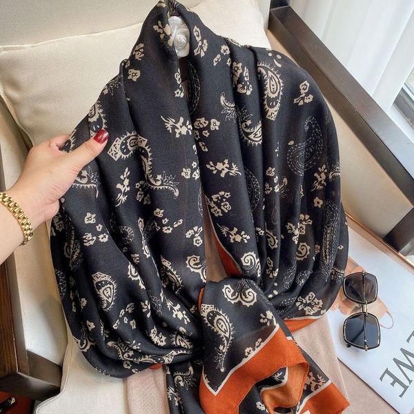 scarves 2021 fashion print cotton scarf women winter pashmina shawls lady wraps long foulard female bufanda stoles, Blue;gray
scarves 2021 fashion print cotton scarf women winter pashmina shawls lady wraps long foulard female bufanda stoles, Blue;gray