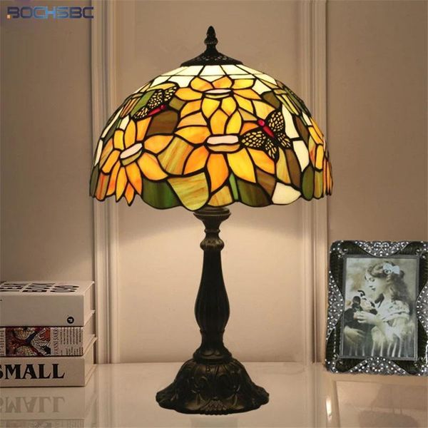 table lamps bochsbc tiffany style lamp yellow sunflower butterfly chrysanthemum lampshade 12 inch stained glass desk light handicraft
table lamps bochsbc tiffany style lamp yellow sunflower butterfly chrysanthemum lampshade 12 inch stained glass desk light handicraft