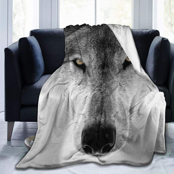 wilderness lone wolf black and white lightweight flannel blanket bedding throw to the sofa, travel, warm and comfortable
wilderness lone wolf black and white lightweight flannel blanket bedding throw to the sofa, travel, warm and comfortable
