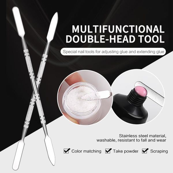 nail art kits 1pc dual ended acrylic uv gel extension builder pen remover spatula stick manicure tool
nail art kits 1pc dual ended acrylic uv gel extension builder pen remover spatula stick manicure tool