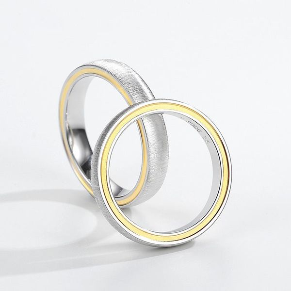 cluster rings leouerry 925 sterling silver original brushed for women lovers minimalist jewelry wedding engagement, Golden;silver
cluster rings leouerry 925 sterling silver original brushed for women lovers minimalist jewelry wedding engagement, Golden;silver