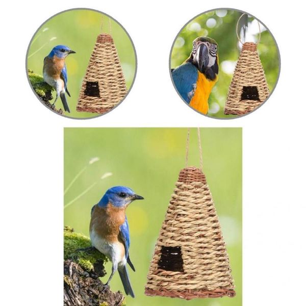 bird cages portable pretty grass braided house breathable flat bottom for outdoor
bird cages portable pretty grass braided house breathable flat bottom for outdoor