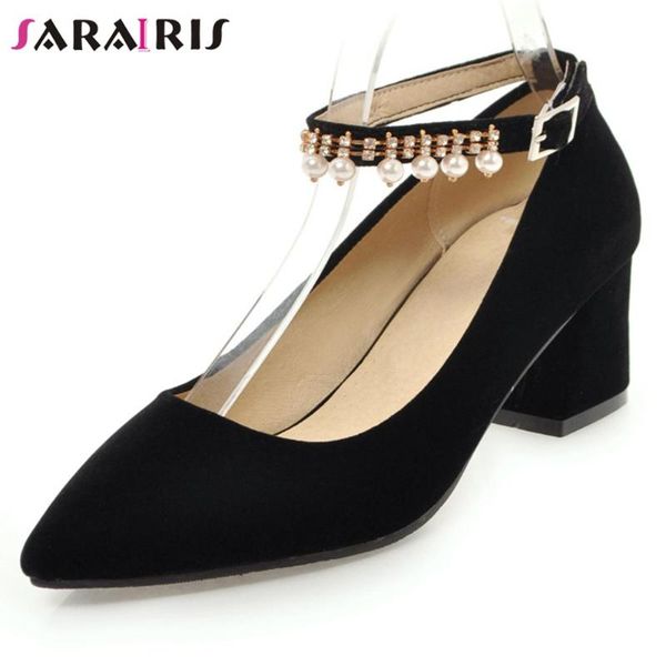 dress shoes sarairis wedding party female pointed toe pearl chain ankle strap pumps high heel bridal women woman, Black
dress shoes sarairis wedding party female pointed toe pearl chain ankle strap pumps high heel bridal women woman, Black