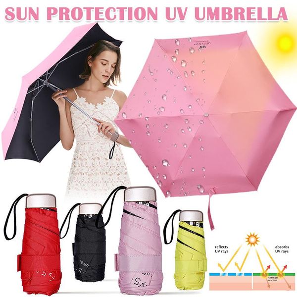 umbrellas compact mini pocket umbrella 5 folding rain windproof anti uv portable for women men kids aug889
umbrellas compact mini pocket umbrella 5 folding rain windproof anti uv portable for women men kids aug889
