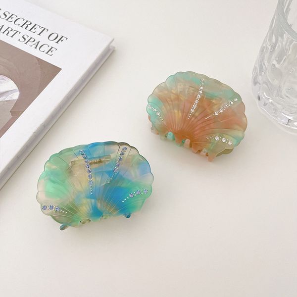 yamog women retro shell shape rhinestone hair clamps colorful acetic acid middle size hair claw clips female scrunchies ponytail headdress h, Slivery;golden
yamog women retro shell shape rhinestone hair clamps colorful acetic acid middle size hair claw clips female scrunchies ponytail headdress h, Slivery;golden