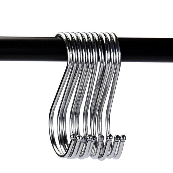 hooks & rails 10pcs s shaped hanging pan pot holder rack hook hangers stainless steel barbecue iron sausage roast duck tool
hooks & rails 10pcs s shaped hanging pan pot holder rack hook hangers stainless steel barbecue iron sausage roast duck tool