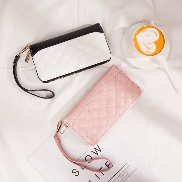 wallets 2021 korean version of the wallet female lady lingge long large capacity clutch multi-card women, Red;black
wallets 2021 korean version of the wallet female lady lingge long large capacity clutch multi-card women, Red;black