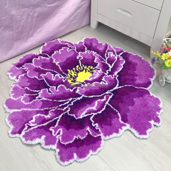 carpets pastoral flower soft round carpet for home living room bedroom flocking rose mat bedside cloakroom
carpets pastoral flower soft round carpet for home living room bedroom flocking rose mat bedside cloakroom