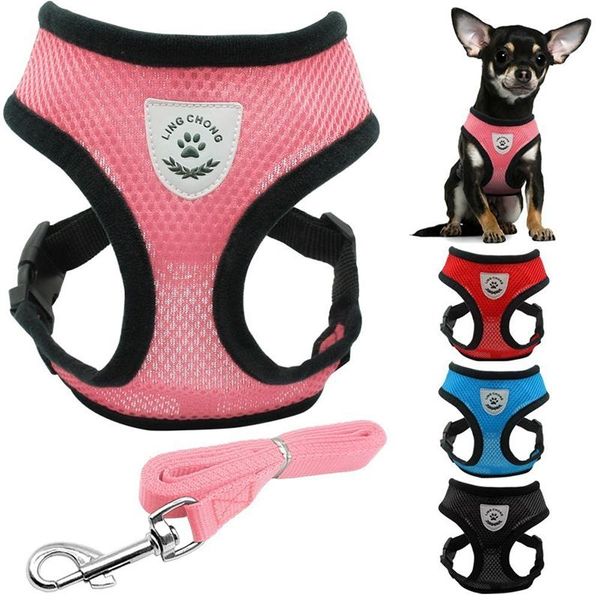 dog collars & leashes cat adjustable harnesses vest walking lead leash for puppy dogs collar polyester mesh harness small medium pet
dog collars & leashes cat adjustable harnesses vest walking lead leash for puppy dogs collar polyester mesh harness small medium pet
