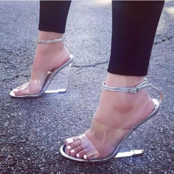 dress shoes dijigirls transparent wedges heel sandals clean pvc heels summer party womens gold silver black wedge 
dress shoes dijigirls transparent wedges heel sandals clean pvc heels summer party womens gold silver black wedge