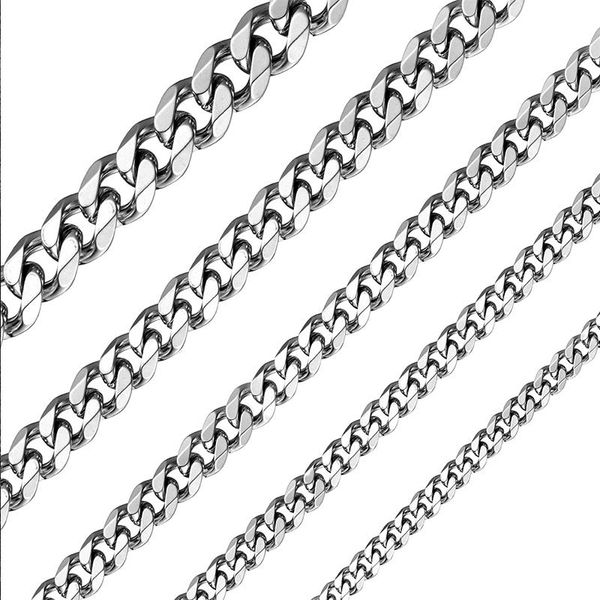chains necklace men stainless steel fashion chain necklaces black jewelry on the neck gold male accessories wholesale, Silver
chains necklace men stainless steel fashion chain necklaces black jewelry on the neck gold male accessories wholesale, Silver