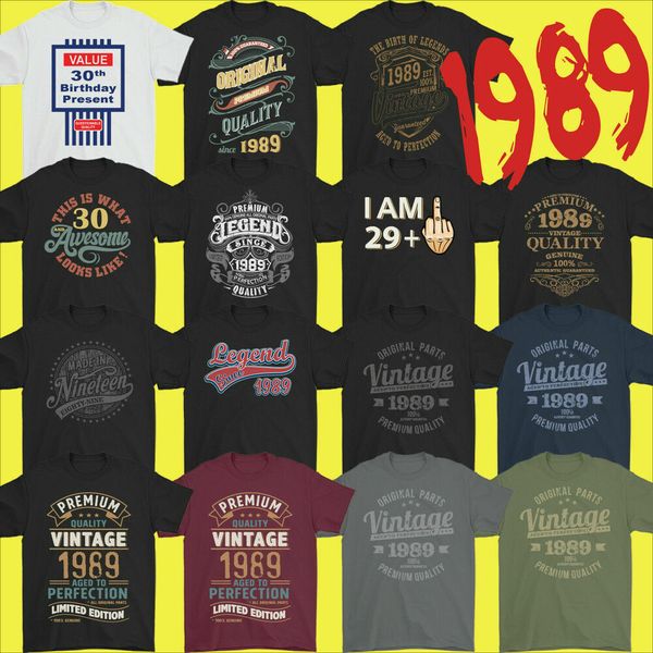 Mens Funny 32nd Milestone Birthday T-Shirt 32 Year Old Gift Idea Present 1989, White;black
Mens Funny 32nd Milestone Birthday T-Shirt 32 Year Old Gift Idea Present 1989, White;black