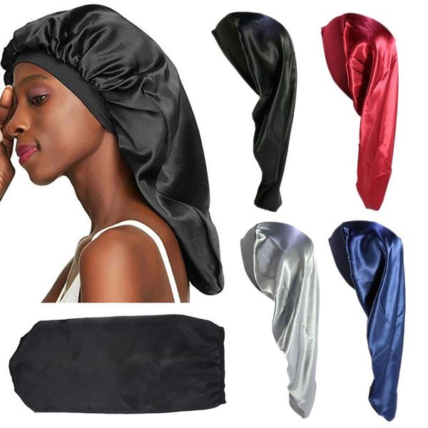 beanie/skull caps winter night cap elastic hair care long tail summer hat comfortable polyester cover wide edge satin autumn headwear, Blue;gray
beanie/skull caps winter night cap elastic hair care long tail summer hat comfortable polyester cover wide edge satin autumn headwear, Blue;gray
