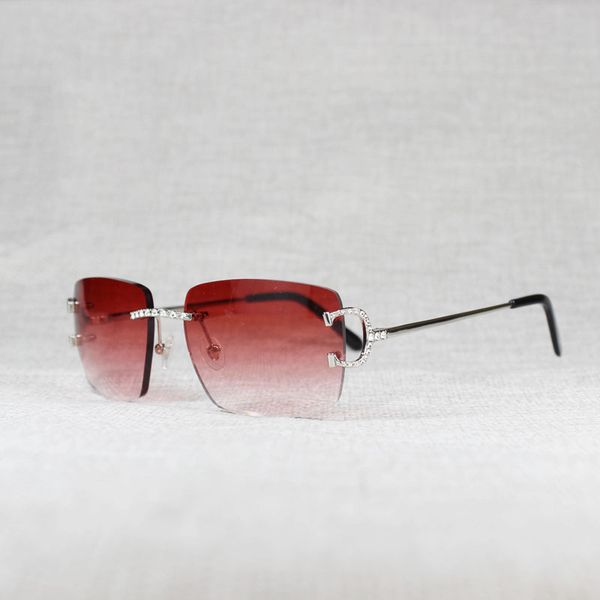 designer vintage rhinestone rimless sunglasses men oval stone wire eyeglasses metal frame square shades women for summer club eyewear, White;black
designer vintage rhinestone rimless sunglasses men oval stone wire eyeglasses metal frame square shades women for summer club eyewear, White;black