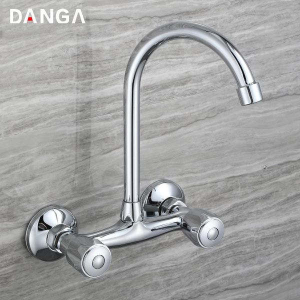 brass kitchen faucet bathroom tap bath mixer and cold double handle sink electroplated wall mounted water faucets
brass kitchen faucet bathroom tap bath mixer and cold double handle sink electroplated wall mounted water faucets