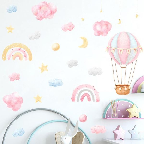 wall stickers cartoon rainbow cloud air balloon sticker girl room children bedroom for home decoration wallpaper pink series
wall stickers cartoon rainbow cloud air balloon sticker girl room children bedroom for home decoration wallpaper pink series