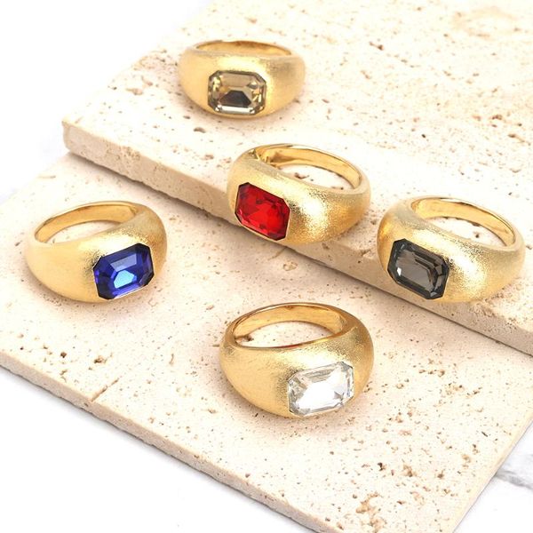 cluster rings tirim colorful crytal vintage style ring for women jewelry luxury retro brushed-finish, Golden;silver
cluster rings tirim colorful crytal vintage style ring for women jewelry luxury retro brushed-finish, Golden;silver