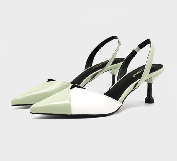 fashion women's shoes 2021 high-heeled sandals stiletto pointed toe backspace color matching single dress, Black
fashion women's shoes 2021 high-heeled sandals stiletto pointed toe backspace color matching single dress, Black