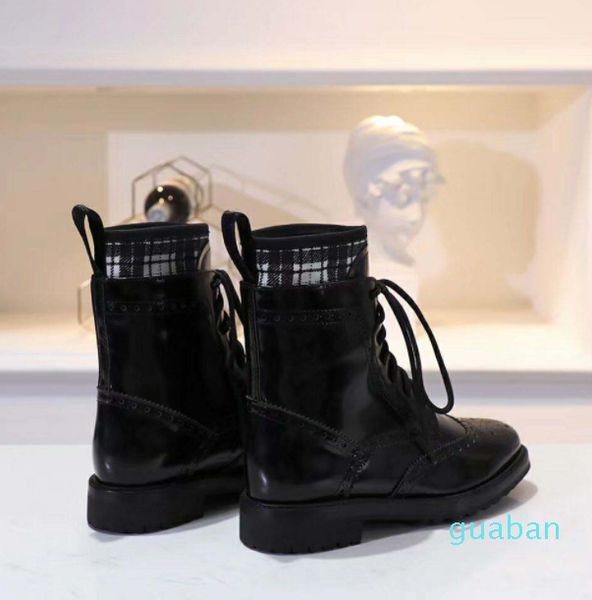 fashion -dress shoes classic european boots style woman ladies'shoes martin motorcycle decoration rubber bottom, Black
fashion -dress shoes classic european boots style woman ladies'shoes martin motorcycle decoration rubber bottom, Black