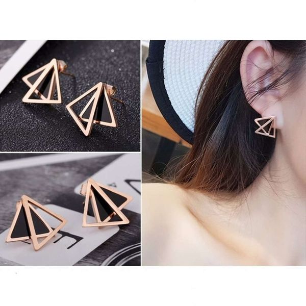 titanium earrings female black temperament simple double triangle earrings fashion do fade
titanium earrings female black temperament simple double triangle earrings fashion do fade