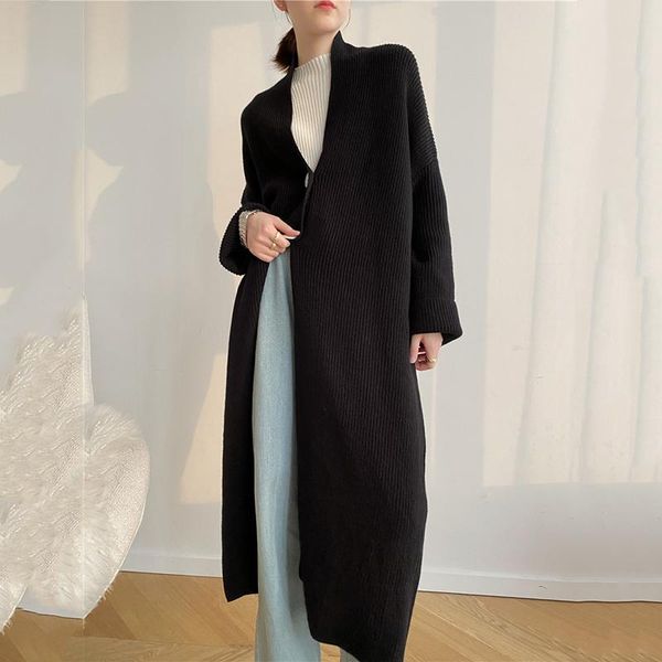 women's knits & tees single-breasted sweater cardigan coat women autumn winter clothes lazy wind soft waxy loose temperament outside1, White
women's knits & tees single-breasted sweater cardigan coat women autumn winter clothes lazy wind soft waxy loose temperament outside1, White
