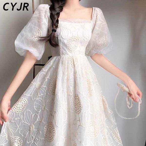 party dresses midi dress women's summer 2021 french vintage casual fairy female puff sleeve lace one-pice korean, White;black
party dresses midi dress women's summer 2021 french vintage casual fairy female puff sleeve lace one-pice korean, White;black