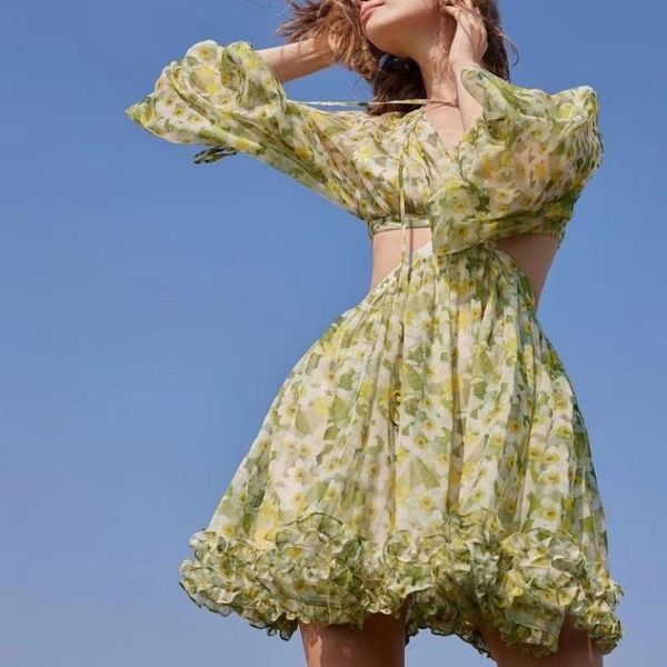 casual dresses women fresh and sweet printed dress summer v-neck lantern sleeves waist thin chiffon, Black;gray
casual dresses women fresh and sweet printed dress summer v-neck lantern sleeves waist thin chiffon, Black;gray