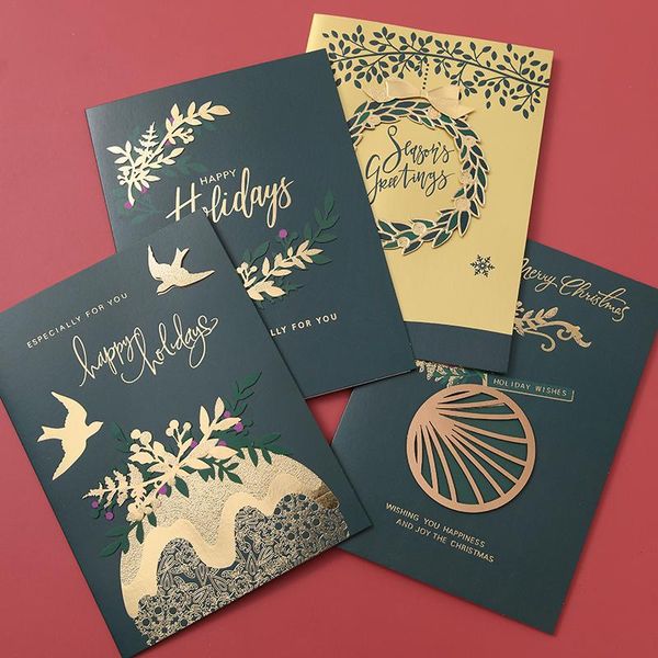 greeting cards 8pcs christmas card creative handmade simple blessing message with envelope
greeting cards 8pcs christmas card creative handmade simple blessing message with envelope