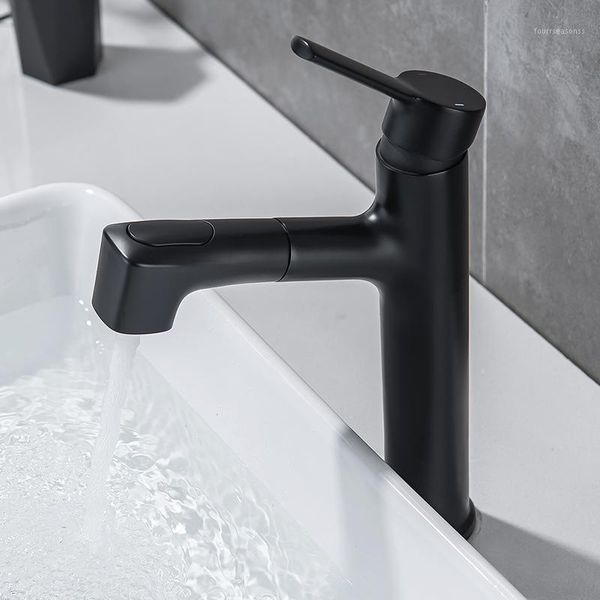 bathroom sink faucets black pull out tap faucet deck mounted brass basin single hole mixer and cold1
bathroom sink faucets black pull out tap faucet deck mounted brass basin single hole mixer and cold1