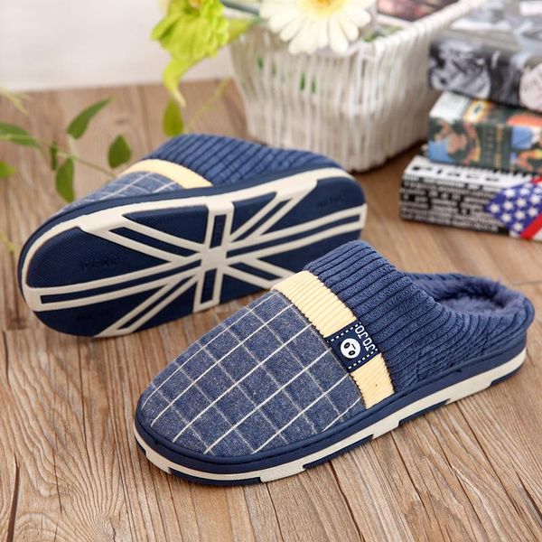 slippers winter cotton durable practical built-in short plush warm fabric tpr tendon bottom indoor home, Black
slippers winter cotton durable practical built-in short plush warm fabric tpr tendon bottom indoor home, Black