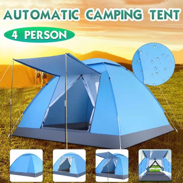 tents and shelters 200x200x125cm automatic camping tent 3-4 person family easy instant setup protable backpacking hiking travel sun shelte
tents and shelters 200x200x125cm automatic camping tent 3-4 person family easy instant setup protable backpacking hiking travel sun shelte
