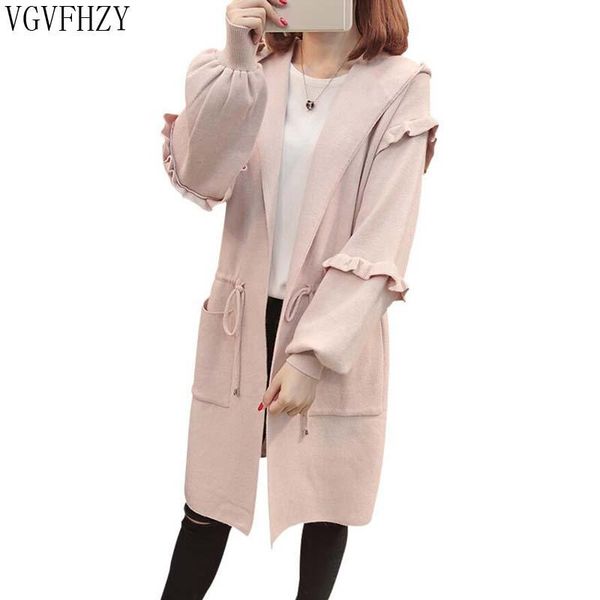 women's sweaters 2021 women sweater cardigan loose lady's autumn winter lantern sleeve long knitted cardigans casual jacket ly1308, White;black
women's sweaters 2021 women sweater cardigan loose lady's autumn winter lantern sleeve long knitted cardigans casual jacket ly1308, White;black