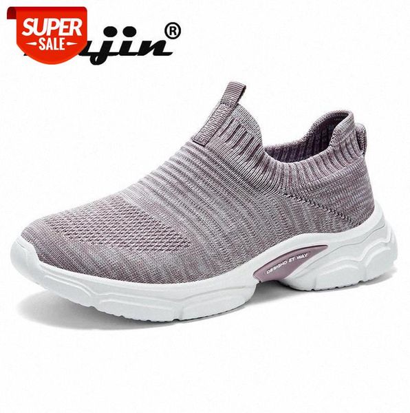 fujin women sneakers slip on knitting breathable comfortable women walking shoes slipony black silver soft spring autumn shoes #xp01
fujin women sneakers slip on knitting breathable comfortable women walking shoes slipony black silver soft spring autumn shoes #xp01